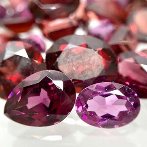 1円〜!!◯天然ガーネットおまとめ150.5ct◯n 約30.1g ルース 裸石 宝石 ジュエリー jewelry garnet w4 7