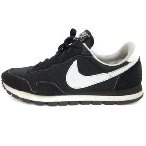 ナイキ NIKE エアーペガサス AIR PEGASUS 83 スニーカー ローカット 切替 US8 25cm ブラック 黒 407477-011 /YM15 レディース