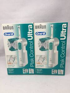 NY-966 未使用 ブラウン BRAUN Braun Oral-B Plak Control Ultra D9011 電動歯ブラシ 2個セット