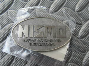 NISMO ニスモ 旧ロゴ エンブレム 楕円エンブレム 99990-RN210 未使用保管品 BNR32 GT-R スカイライン BNR33 BNR34 S13 S14 S15 シルビア