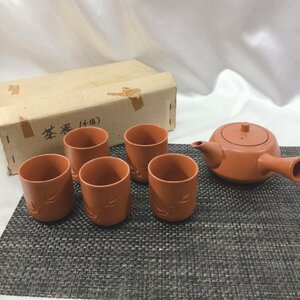 【保管品/TO】茶器セット 壽泉焼　急須　湯呑　常滑焼 茶道具 和食器 セラミック RS0531/0000