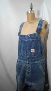 Vintage Pennys Payday denim Overalls 50s　ペニーズ　ペイデイ　デニム　オーバーオール　ビンテージ　ダブルニー　リペア　ストア系　