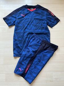 SALE★P PUMA EVO トレーニングウェア上下　ネイビー