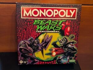 Monopoly Transformers Beast Wars Edition Board Game Hasbro NEW Factory Sealed! 海外 即決