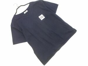 ネコポスOK RCWB ロデオクラウンズワイドボール Vネック プリント Tシャツ sizeF/紺 ■◆ ☆ ega5 メンズ