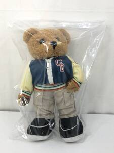 1円～// タカラ THE WORLD OF CLASSY BEAR テディベア 全長約32cm【中古】ぬいぐるみ クマ 玩具