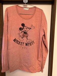 ディズニーミッキーマウス長袖Tシャツ サイズXL