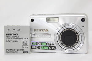 【返品保証】 ペンタックス Pentax Optio S5z 3x バッテリー付き コンパクトデジタルカメラ M249