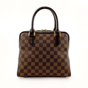 ルイヴィトン LOUIS VUITTON ハンドバッグ スクエア型 N51150 ブレラ ダミエキャンバス ブラウン エベヌ