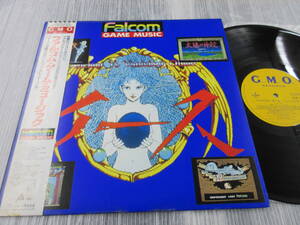 G.M.O. ファルコム ゲーム ミュージック Falcom GAME MUSIC 帯付 プロモ イース ロマンシア ツインビー alfa LP プロモ 美盤 1987年