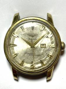 1914　H0612-66【1円スタート】腕時計 LONGINES CONQUEST ロンジン コンクエスト　魚メダリオン　フェイスのみ