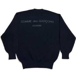 COMME des GARCONS HOMME コムデギャルソンオム ロゴプリント ニット セーター LOGO KNIT ARCHIVE kanye west カニエ ウエスト デカオム