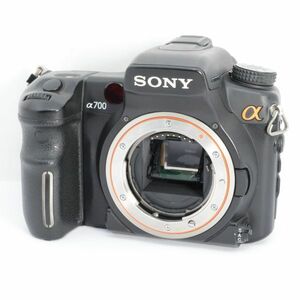 ☆ジャンク☆SONY α700 ボディ ソニー 通電可☆V054