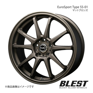 EuroSport Type SS-01 SX4 ワイドボディ YA/YB アルミホイール 1本 【18×8.0J 5-114.3 +45 マットブロンズ】