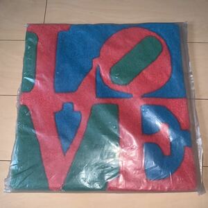 ロバートインディアナ robertindiana ラブ love ラグ rug moma momamuseum モダニカ