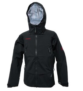 送料無料 GORE-TEX マムート（MAMMUT） クァンタムストレッチジャケット 黒（美品）