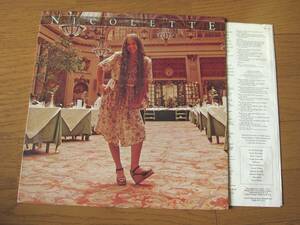 □ NICOLETTE LARSON NICOLETTE 米盤オリジナル 初期プレス