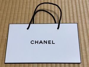 中シャネルCHANELショップ袋手提げ紙袋◆持ち帰りのみ★７