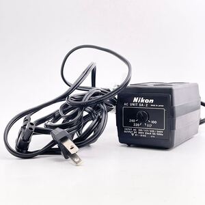 Nikon AC UNIT SA-2 ニコン ACユニット ACアダプタ　ストロボ スピードライト フラッシュ【k6264-N325】