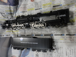 D&GW. WEST SIDE 4-6-6-4 カツミ　元箱　天賞堂塗装