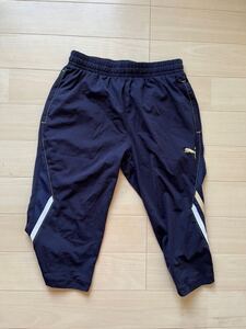 SALE★P PUMA KING 3/4パンツ　ネイビー　M