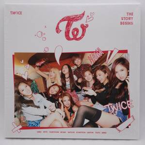 【新品】TWICE CD「THE STORY BEGINS 韓国盤」検索：JYPK0583 ナヨン ジョンヨン モモ サナ ジヒョ ミナ ダヒョン チェヨン ツウィ 未開封