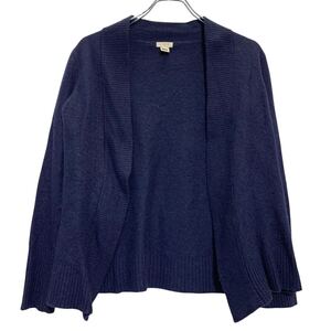 J.CREW ニット セーター カーディガン XS ネイビー ジェークルー 羽織り シンプル 秋冬 古着卸 アメリカ仕入 a611-7052