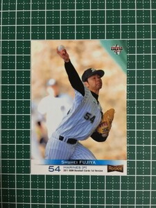 即決のみ！★BBM プロ野球カード 2011年 ベースボールカード 1stバージョン #081 藤谷周平【千葉ロッテマリーンズ】ルーキー RC 13★