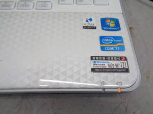 MK7587 NEC PC-LL750ES3EW LaVie Core i7ノートパソコン