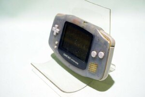 【質Banana】中古・通電確認品!! Nintendo/任天堂 AGB-001 ミルキーブルー GAMEBOY/ゲームボーイアドバンス 現状品 ♪②