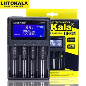 LiitoKala Lii-PD4 バッテリー充電器 18650 26650 21700 18350 AA AAA 3.7V / 3.2V / 1.2V /1.5VリチウムNiMHバッテリー　d