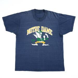 NOTRE DAME T-Shirts 1970s 1980s T301 Vintage ノートルダム Tシャツ 1970年代 1980年代 ヴィンテージ シングルステッチ