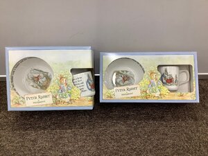 1円スタート【未使用品？】保管品　WEDGWOOD ウェッジウッド PETER RABBIT ピーターラビット マグカップ プレート