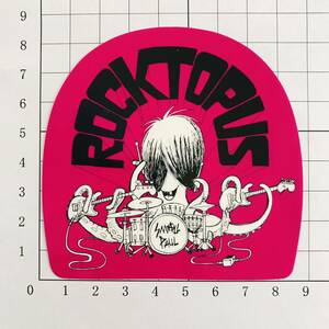 small paul ROCKTOPUS Paul Frank ステッカー ポールフランク