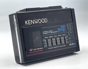 ★☆ジャンク　KENWOOD CP-707 ポータブルラジオカセットレコーダー　MADE IN JAPAN☆★