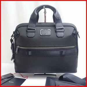 ★1円 未使用 TUMI/トゥミ カルフーン 2wayブリーフケース 232748D/ブラック/バリスティックナイロン/付属品有/ビジネスバッグ&0010200305