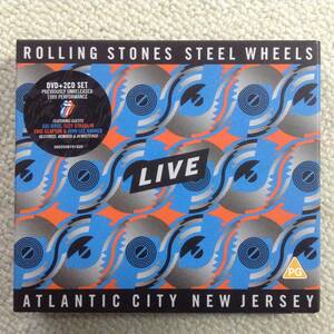 STEEL WHEELS LIVE ATLANTIC CITY NEW・JERSEY DVD+2CD 
