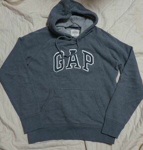 GAP　ロゴパーカー　XS　グレー　ギャップ