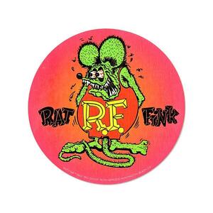 ラットフィンク Rat Fink サークル デカールRD029　A×