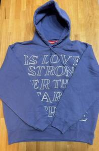 SupremeシュプリームStronger Than Fear Hooded SweatshirtパーカーM