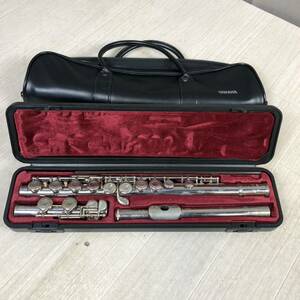 O809】フルート ヤマハ YAMAHA 管楽器 楽器 Flute 吹奏楽　部活　コンクール　