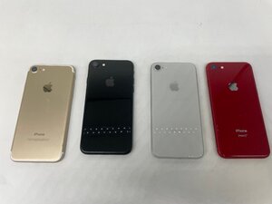 【ジャンク・現状品】Apple iPhoneまとめ 7(MNCP2J/A,MNCG2J/A) / 8(MRRY2J/A,MQ792J/A) スマホ [57-0102-7O5]