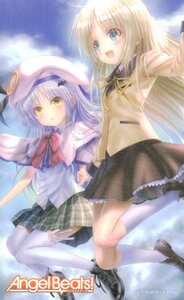 ★Angel Beats!（エンジェル ビーツ）　VisualArt’s/Key★テレカ５０度数未使用vi_22s34