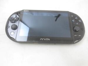 【同梱可】中古品 ゲーム PS Vita 本体 PCH-2000 ブラック 動作品 本体のみ