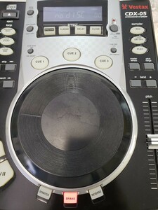 vestax CDX-05 ACアダプター付 ジャンク