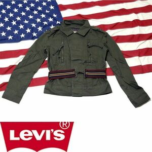 リーバイス レディース クロップドジャケット ジャンパー ブルゾン Levi