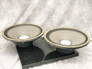 Y4461　中古品　オーディオ機器　スピーカーユニット　JBL　D130　38cmコーン型ワイドレンジ　ペア