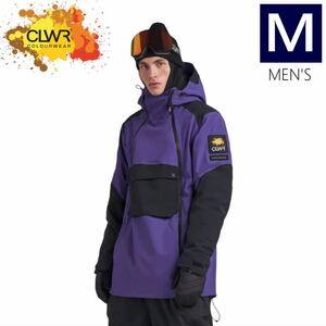 ● CLWR Foil Anorak JKT PURPLE Mサイズ メンズ スノーボード スキー ジャケット JACKET 23-24 日本正規品