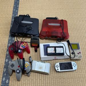 まとめ売り　レトロゲーム Nintendo DS 任天堂 ゲームボーイ ゲーム機　64 拡張パック　コントローラー　DSi PSP 動作未確認