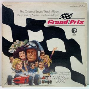 病める無限のブッダの世界 Inst ジャケ・ネタ！USオリジナル 初版 マルチロゴ MAURICE JARRE Grand Prix - O.S.T. (